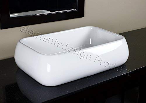 Bathroom Ceramic Porcelain Vessel Vanity Sink Pop Up Drain 7742+ free Pop Up Drain with no overflow