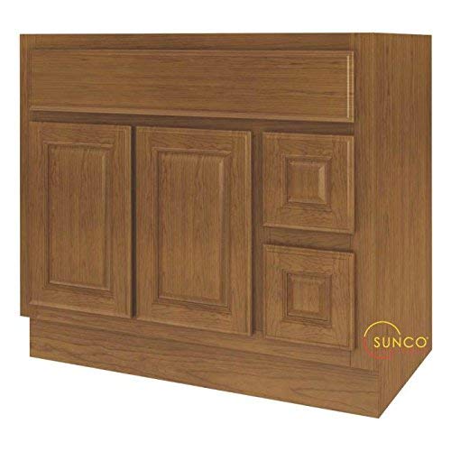 Bathroom Vanity Oak 36x21