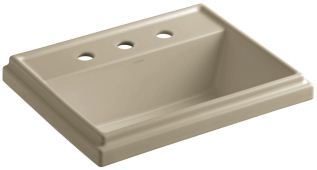 K-2991-8 Tresham rectangle self-rimming lavatory