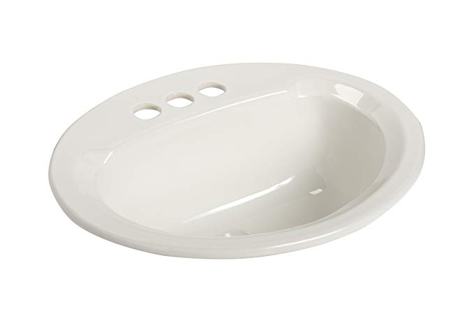 Mansfield Plumbing Maverick II Drop-In Bathroom Sink - 4